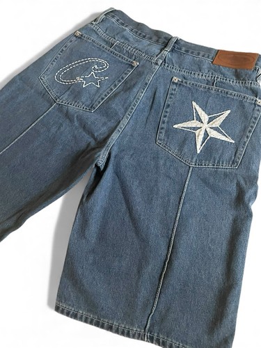Corteiz jorts blue brand - jorts,