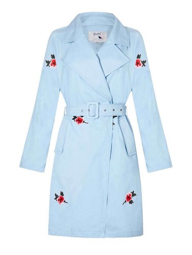 Yumi cotton trench coat - cotton,