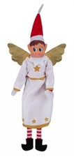 Elf Christmas Angel Costume Outfit Accessory Prop Elves Play Decoration Nativity