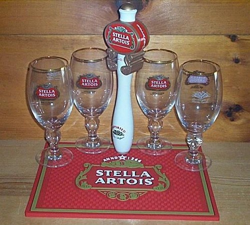 Stella artois tap handle - artois,