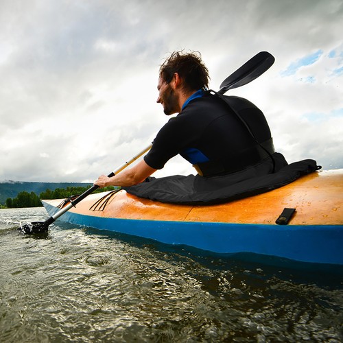 Adjustable kayak spray - adjustable,