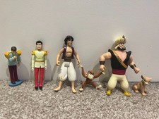 Disney's ALADDIN Action Figures , Nala and Prince Charming vintage