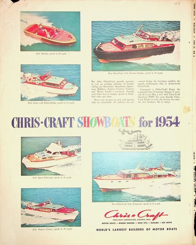 Original 1954 boats - 1954, ships