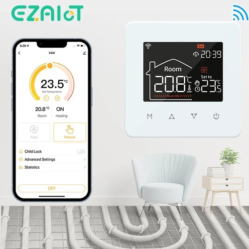 Wifi smart thermostat central - wifi,