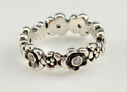 Pandora sterling silver flower - pandora,