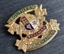 VINTAGE RAILWAY BADGE SOUTHERN