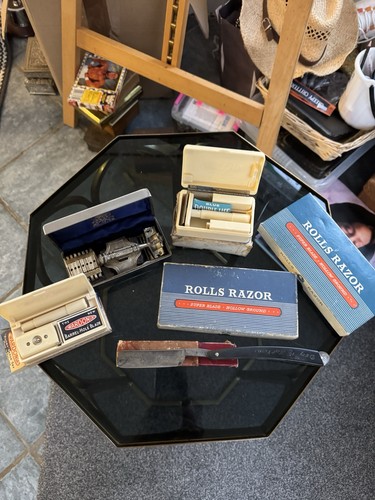 Set vintage rolls - vintage, razor