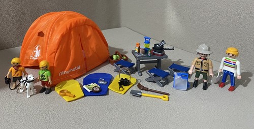 Playmobil family camping - playmobil, 🧡