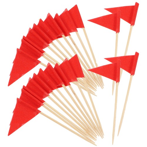 Pcs plain red triangle - plain, flag