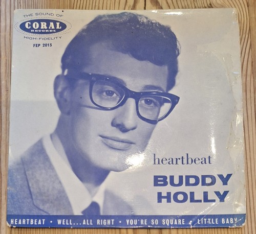 Buddy holly heartbeat coral - buddy,