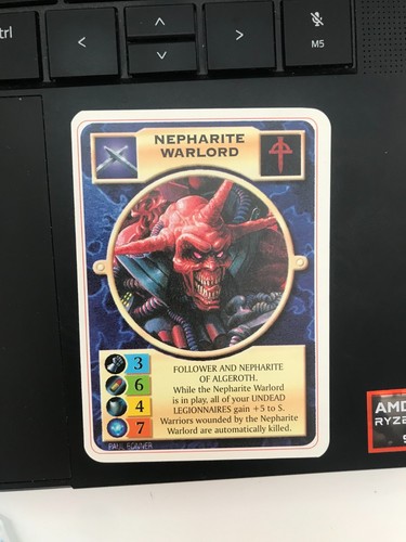 Nepharite warlord promo card - promo,