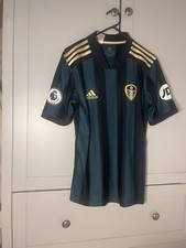 Leeds United Football Away Shirt 2020-2021 Adidas Away Shirt Kids Age 13-14