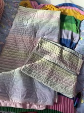 Next Pastel Stripped Bedding Set Double