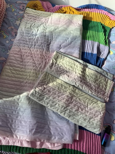 Next pastel stripped bedding - next,