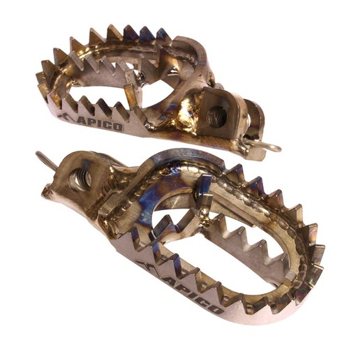 Apico titanium foot - pegs, for