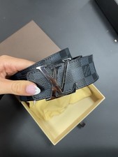Men’s Louis Vuitton Navy Blue Belt