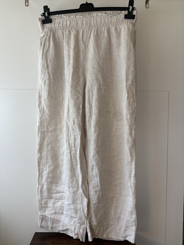 Women linen trousers - trousers, h&m