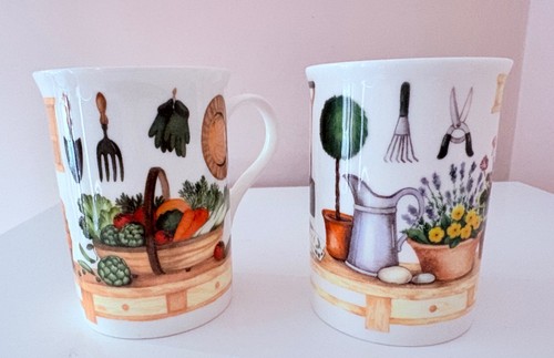 National trust gardening - trust, mugs