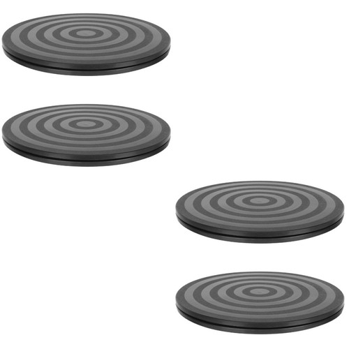 Black reusable clay - black, turntable