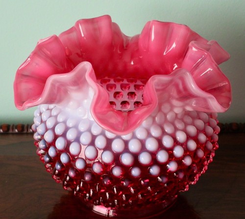 Fenton cranberry glass - cranberry,