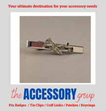 New Lancaster Bomber Plane WWII aeroplane tie clip Enamel metal Tie-pin clip