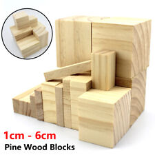 Natural Pine Wood Blocks Cubes