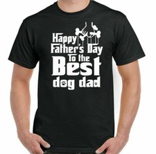 DOG T-SHIRT, Father's Day, Godfather Parody Puppy Collie Staffy Collie Labrador