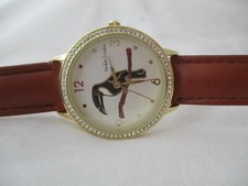 Tackle & Tides Toucan Watch, Brown Buckle Band, Guaranteed to Work!