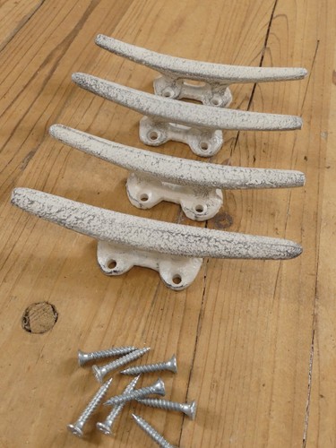 Cleat nautical wall - 4, hooks