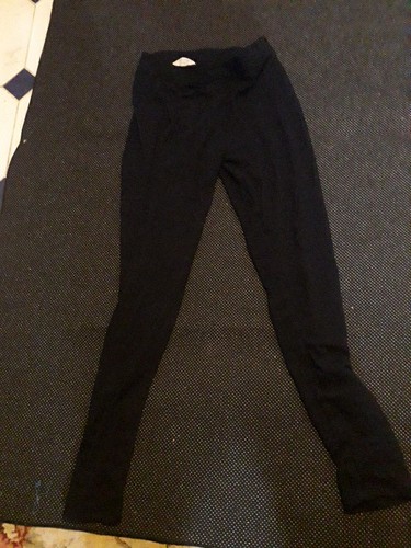 Primark black cotton blend - black,