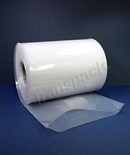 Polythene Clear Layflat Tube 16" 40cm 500 gauge 125 micron/Mu, 0.125mm.