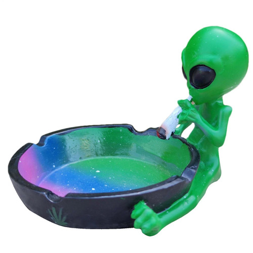 Alien ashtray resin - alien,