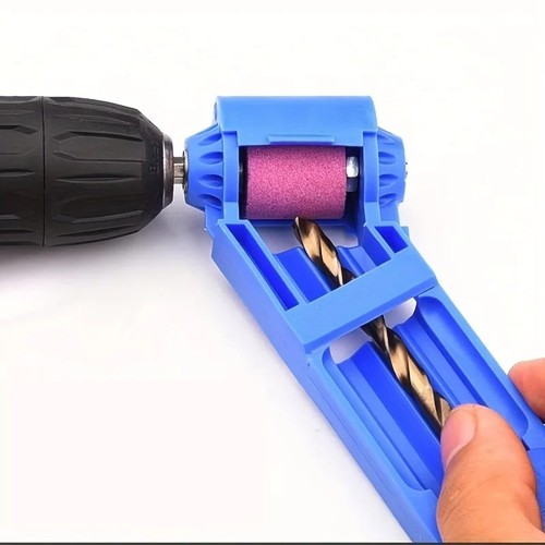 Portable drill bit sharpener - portable,