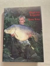 Dave Lane Big Carp Legends Hardback carp fishing book 