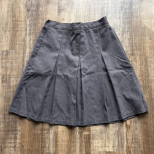 Girls grey pleated - grey, school