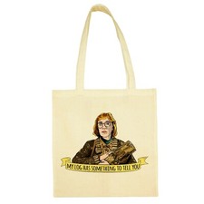 Twin Peaks Log Lady Tote Bag