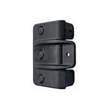 MAZE Direct Heavy Duty Gate Stop - Designed for Wooden & Vinyl Gates - Black