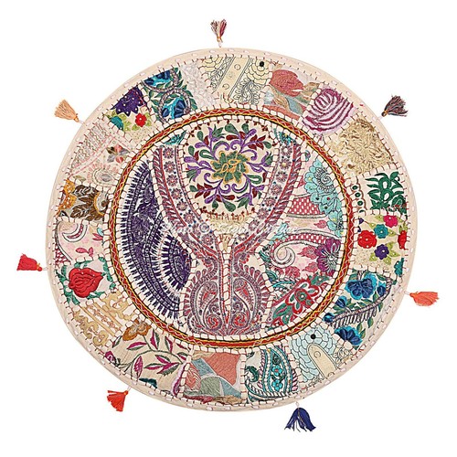 Indian floor cushion - indian, cover