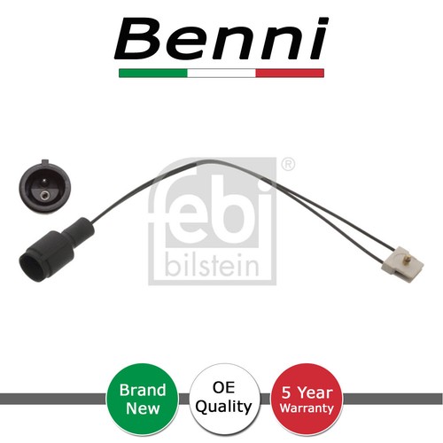Brake pad wear - sensor, front