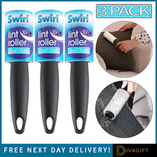 3x ROLLS LINT ROLLER REMOVER