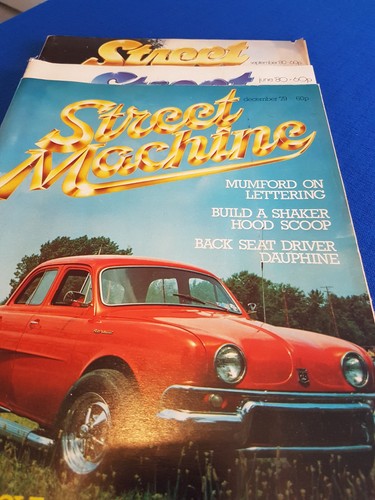 Street machine magazines 3 - machine,