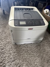 OKI C824dn A3 Colour Laser Printer Auto Double Sided Printing - White