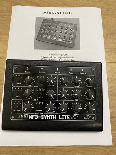 Mfb synth lite - mfb, fully