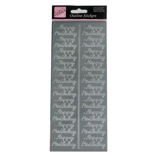 Anitas outline stickers - anitas,