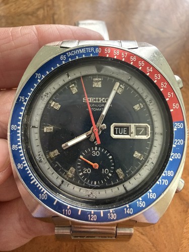 Seiko pepsi pogue - pepsi, 6139-6002