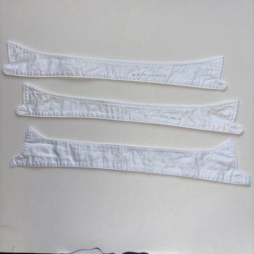 Three stiff wing collars - wing,