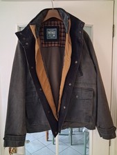 Mens Fatface Broadsands Brown Funnel Neck Jacket Size Large.