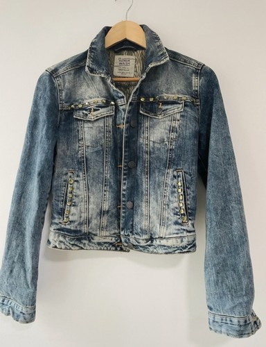 Zara faded denim jacket - zara,