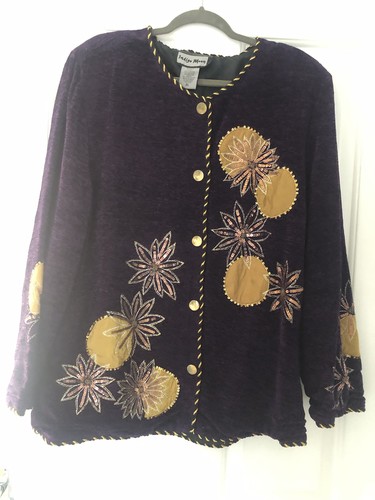 Indigo moon dark purple - dark, gold