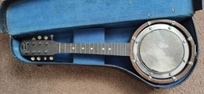ANTIQUE VINTAGE = MANDOLIN BANJO BANJOLIN = SAVANA = STRINGS PARTS CASE